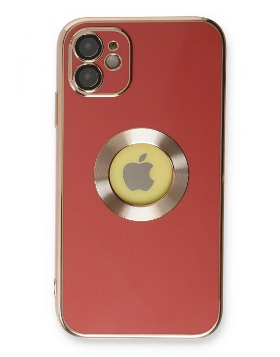 Newface iPhone 12 Kılıf Store Silikon - Kırmızı