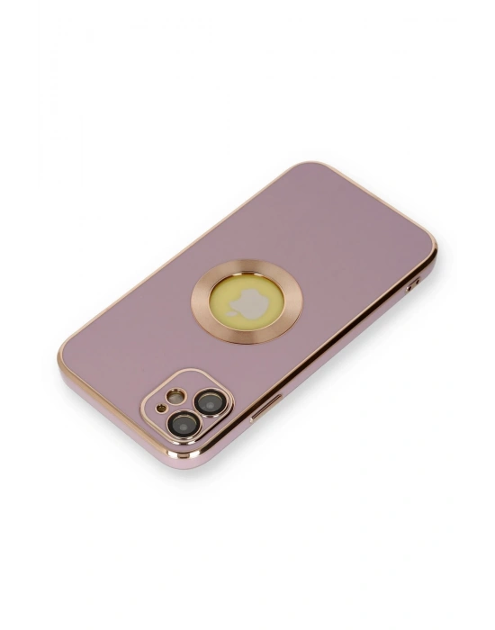 Newface iPhone 12 Kılıf Store Silikon - Mor