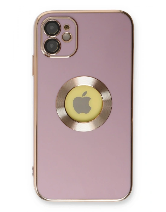 Newface iPhone 12 Kılıf Store Silikon - Mor