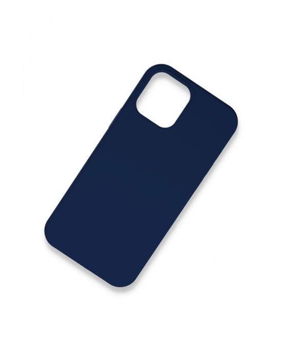 Newface iPhone 12 Pro Kılıf Lansman Legant Silikon - Lacivert
