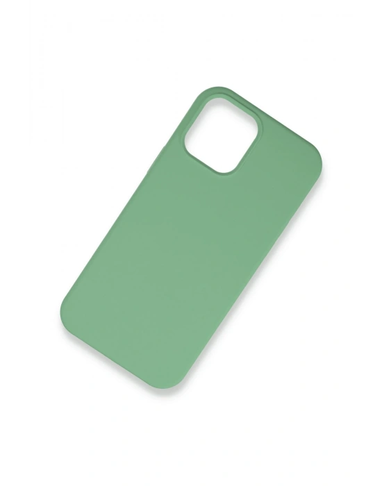 Newface iPhone 12 Pro Kılıf Lansman Legant Silikon - Yeşil