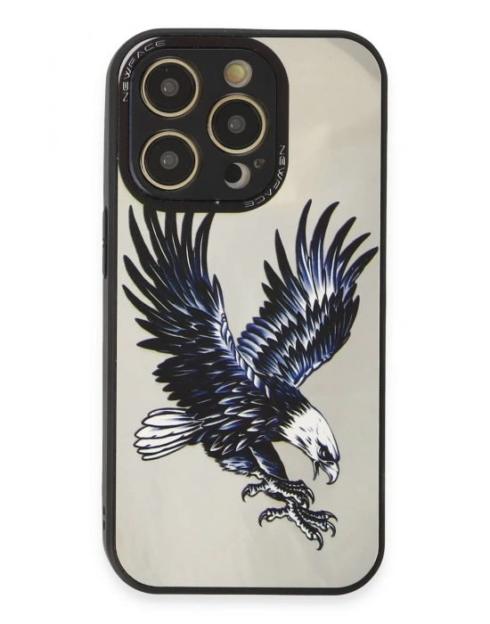 Newface iPhone 12 Pro Kılıf Mirror Desenli Kapak - Mirror - 1