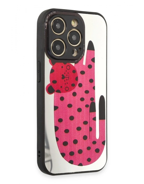 Newface iPhone 12 Pro Kılıf Mirror Desenli Kapak - Mirror - 12