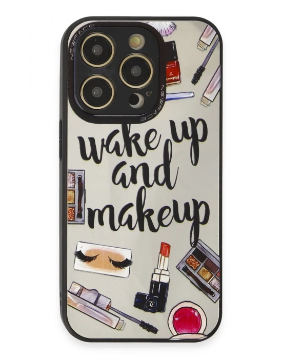 Newface iPhone 12 Pro Kılıf Mirror Desenli Kapak - Mirror - 3