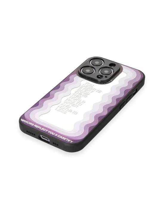 Newface iPhone 12 Pro Kılıf Mirror Desenli Kapak - Mirror - 5