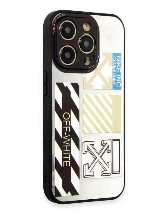 Newface iPhone 12 Pro Kılıf Mirror Desenli Kapak - Mirror - 6