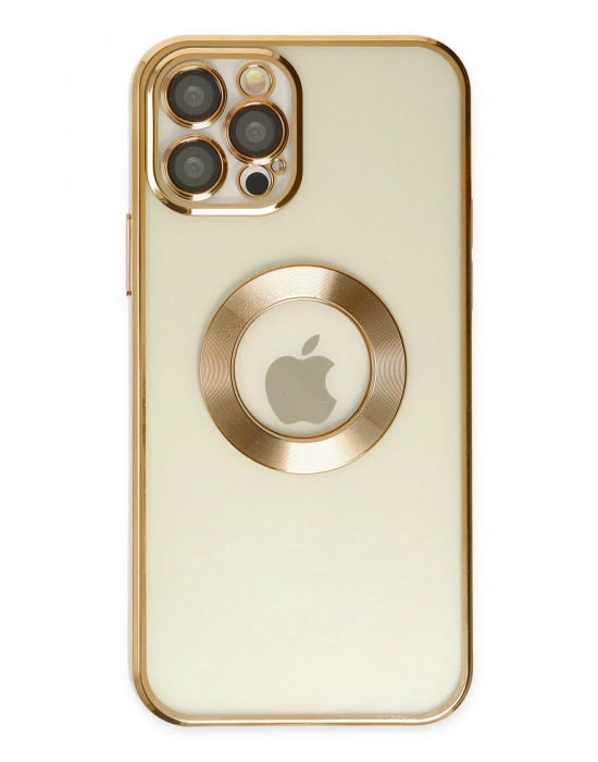 Newface iPhone 12 Pro Kılıf Slot Silikon - Gold