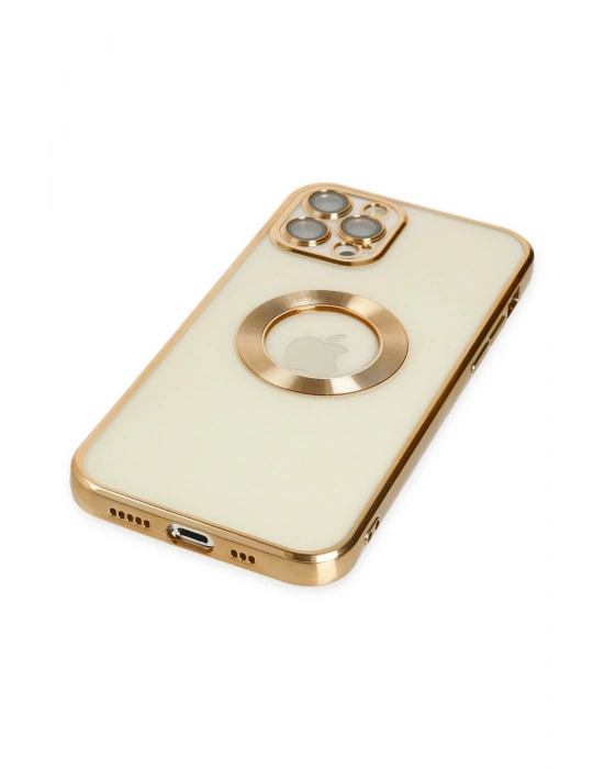 Newface iPhone 12 Pro Kılıf Slot Silikon - Gold