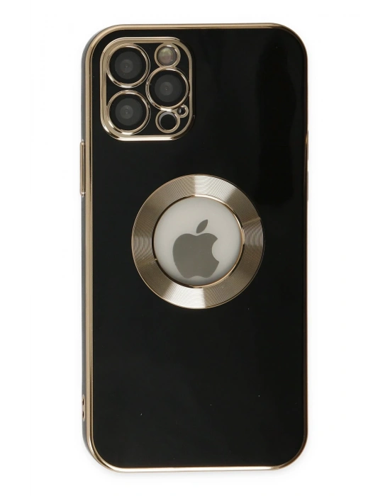 Newface iPhone 12 Pro Kılıf Store Silikon - Siyah