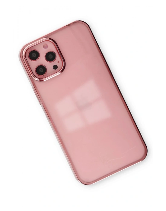 Newface iPhone 12 Pro Max Kılıf Element Silikon - Pembe