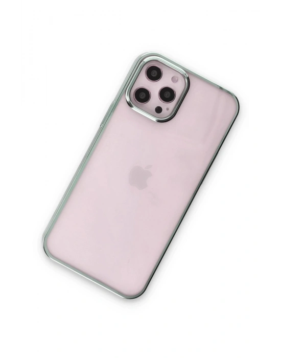 Newface iPhone 12 Pro Max Kılıf Element Silikon - Yeşil