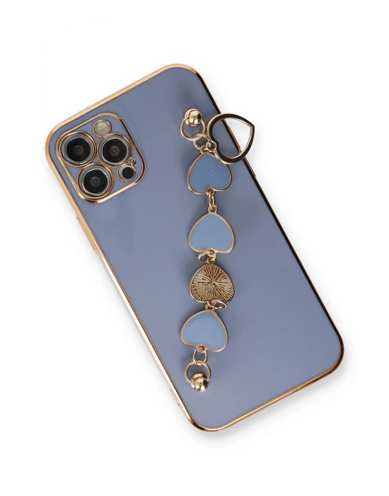 Newface iPhone 12 Pro Max Kılıf Esila Silikon - Gri