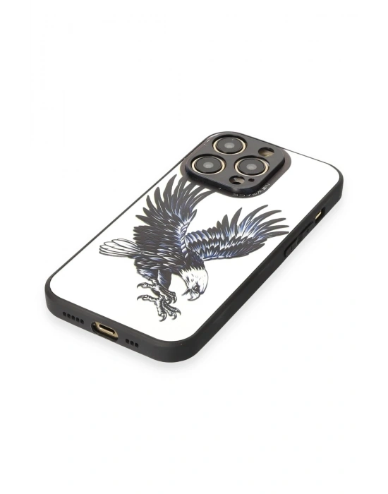 Newface iPhone 12 Pro Max Kılıf Mirror Desenli Kapak - Mirror - 1