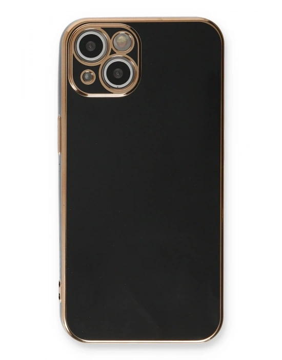 Newface iPhone 13 Kılıf Volet Silikon - Siyah