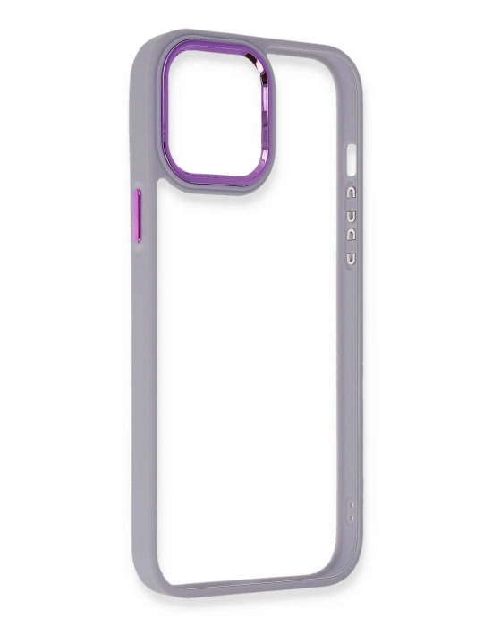 Newface iPhone 13 Pro Kılıf Dora Kapak - Lila