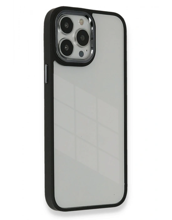 Newface iPhone 13 Pro Kılıf Dora Kapak - Siyah