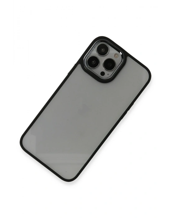 Newface iPhone 13 Pro Kılıf Dora Kapak - Siyah