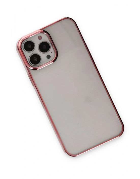 Newface iPhone 13 Pro Kılıf Element Silikon - Pembe