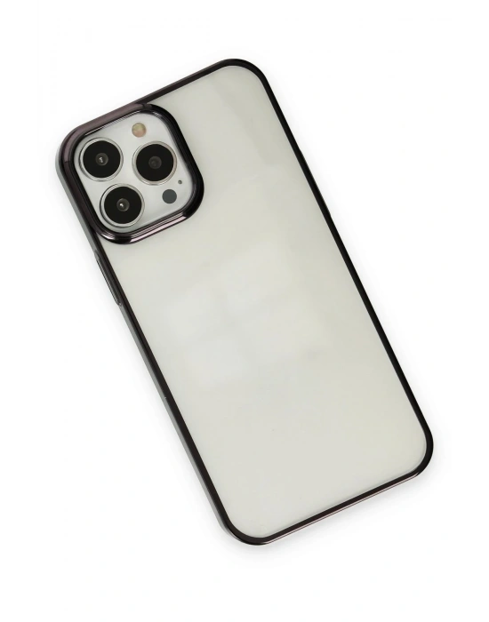 Newface iPhone 13 Pro Kılıf Element Silikon - Siyah