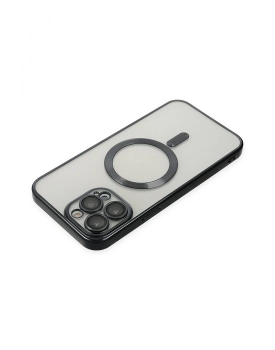 Newface iPhone 13 Pro Kılıf Kross Magneticsafe Kapak - Siyah