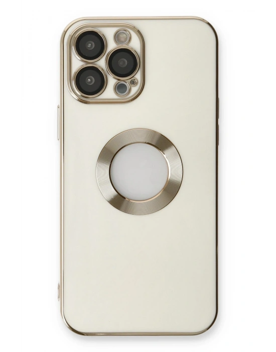 Newface iPhone 13 Pro Kılıf Store Silikon - Beyaz