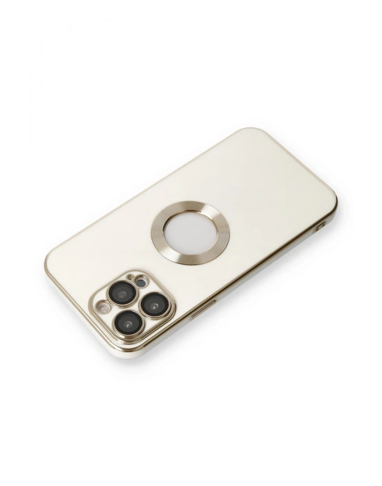 Newface iPhone 13 Pro Kılıf Store Silikon - Beyaz