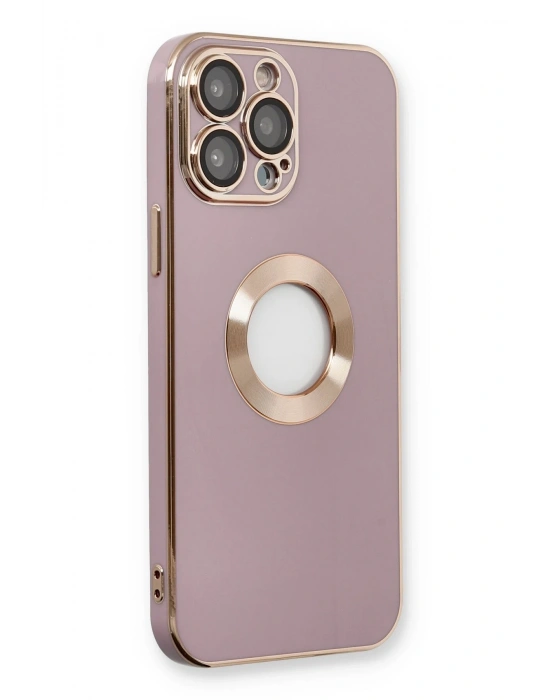 Newface iPhone 13 Pro Kılıf Store Silikon - Mor