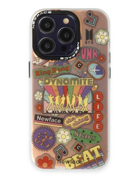 Newface iPhone 13 Pro Max Kılıf Estoril Desenli Kapak - Estoril - 14