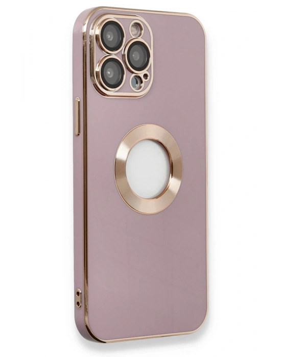 Newface iPhone 13 Pro Max Kılıf Store Silikon - Mor