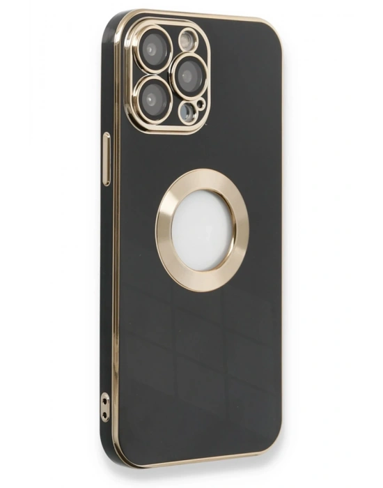 Newface iPhone 13 Pro Max Kılıf Store Silikon - Siyah