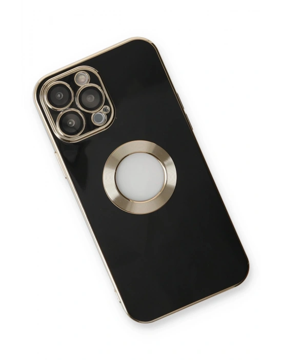 Newface iPhone 13 Pro Max Kılıf Store Silikon - Siyah