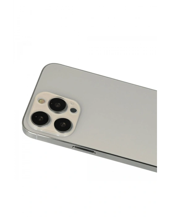 Newface iPhone 13 Pro Max Rainbow Kamera Lens Koruma Cam - Rose Gold