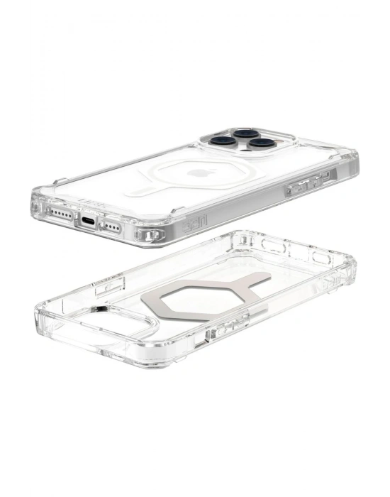 Newface iPhone 14 Pro Kılıf Uag Plyo Magneticsafe Silikon - Şeffaf