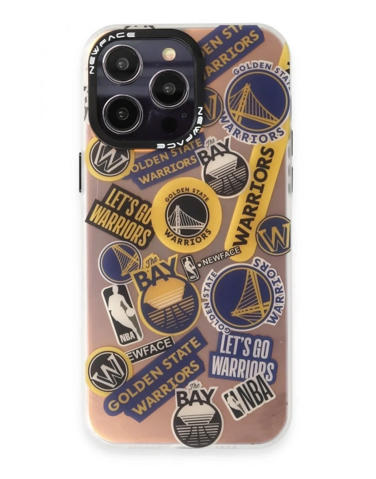 Newface iPhone 14 Pro Max Kılıf Estoril Desenli Kapak - Estoril - 13