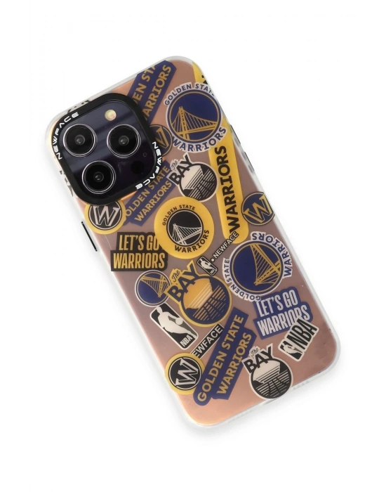 Newface iPhone 14 Pro Max Kılıf Estoril Desenli Kapak - Estoril - 13