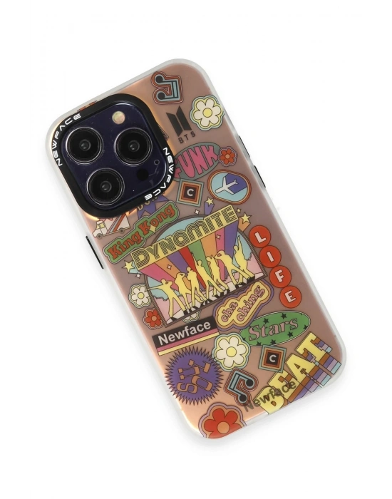 Newface iPhone 14 Pro Max Kılıf Estoril Desenli Kapak - Estoril - 14