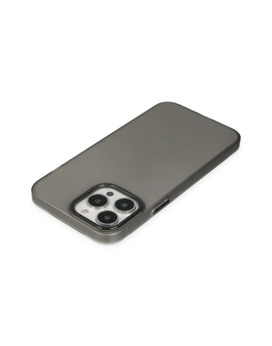 Newface iPhone 14 Pro Max Kılıf Modos Metal Kapak - Siyah