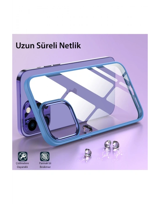 Newface iPhone 14 Pro Max Kılıf Power Silikon - Koyu Yeşil