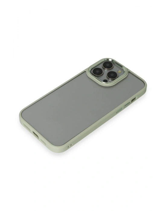 Newface iPhone 14 Pro Max Kılıf Power Silikon - Yeşil