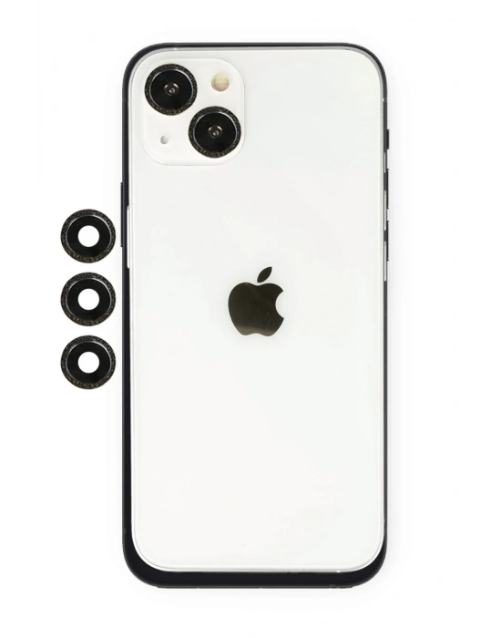 Newface iPhone 14 Shine Kamera Lens - Siyah