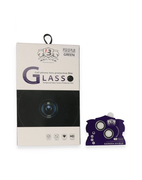 Newface iPhone 15 Bilvis Titan Kamera Lens - Yeşil