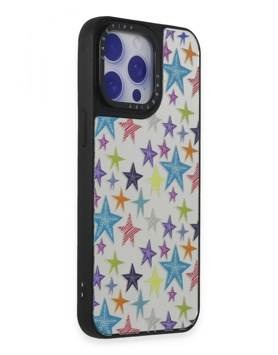 Newface iPhone 15 Pro Kılıf Mirror Desenli Kapak - Mirror - 18