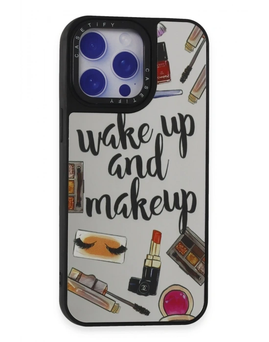 Newface iPhone 15 Pro Kılıf Mirror Desenli Kapak - Mirror - 3