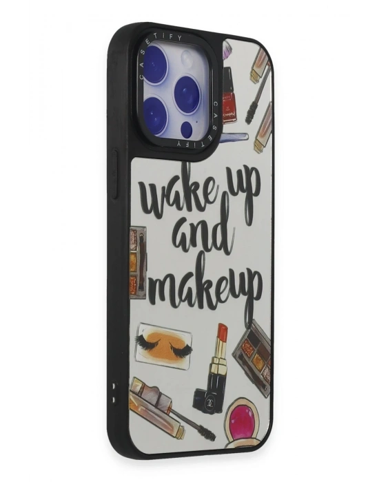 Newface iPhone 15 Pro Kılıf Mirror Desenli Kapak - Mirror - 3