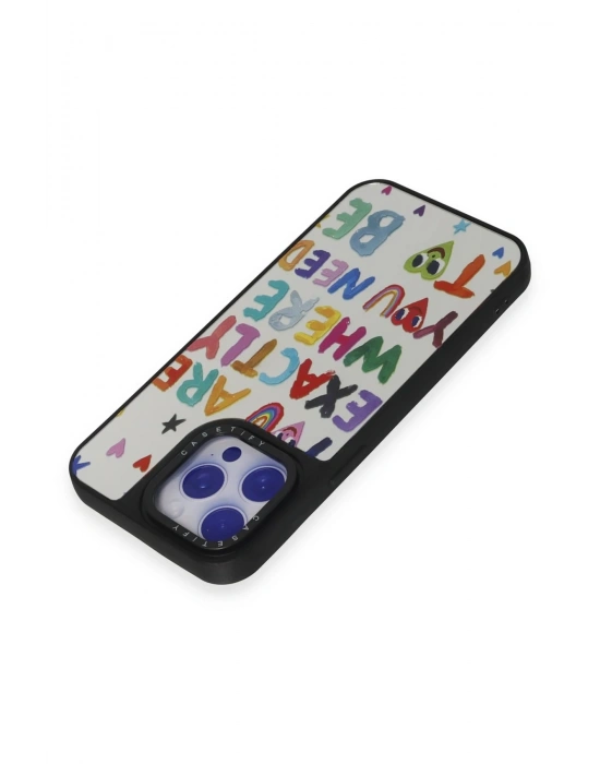 Newface iPhone 15 Pro Max Kılıf Mirror Desenli Kapak - Mirror - 10