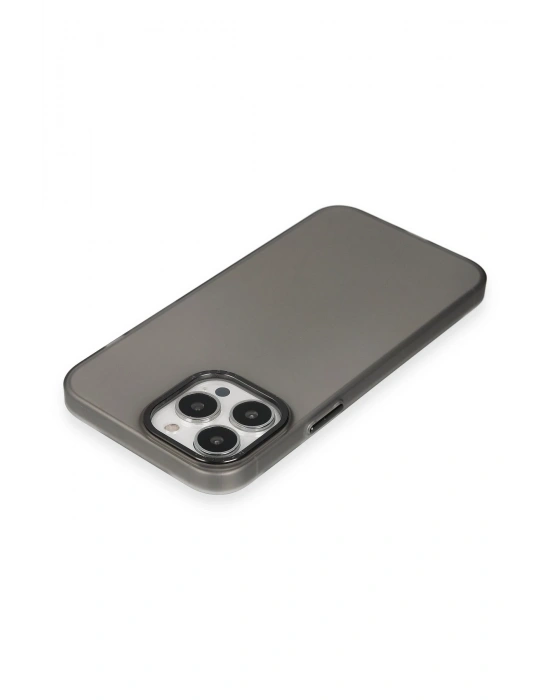 Newface iPhone 15 Pro Max Kılıf Modos Metal Kapak - Siyah