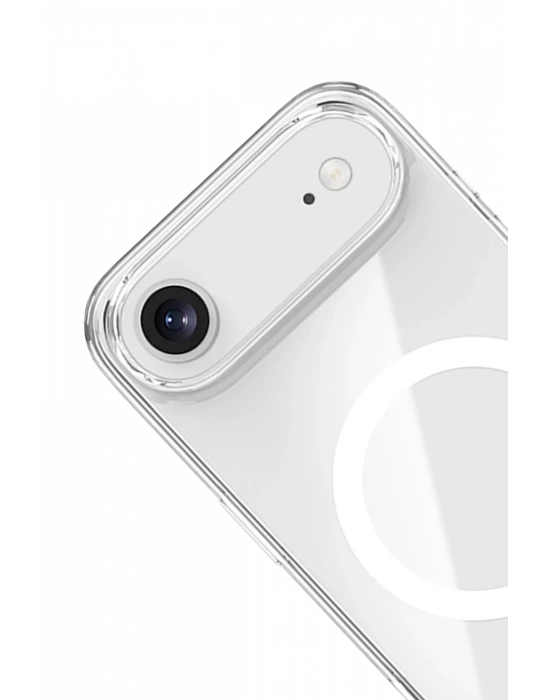 Newface iPhone 17 Air Kılıf Pc Real Magsafe Kapak - Şeffaf