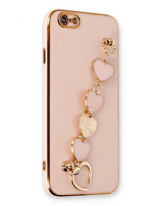 Newface iPhone 6 Kılıf Esila Silikon - Pudra