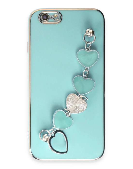 Newface iPhone 6 Kılıf Esila Silikon - Su Yeşili