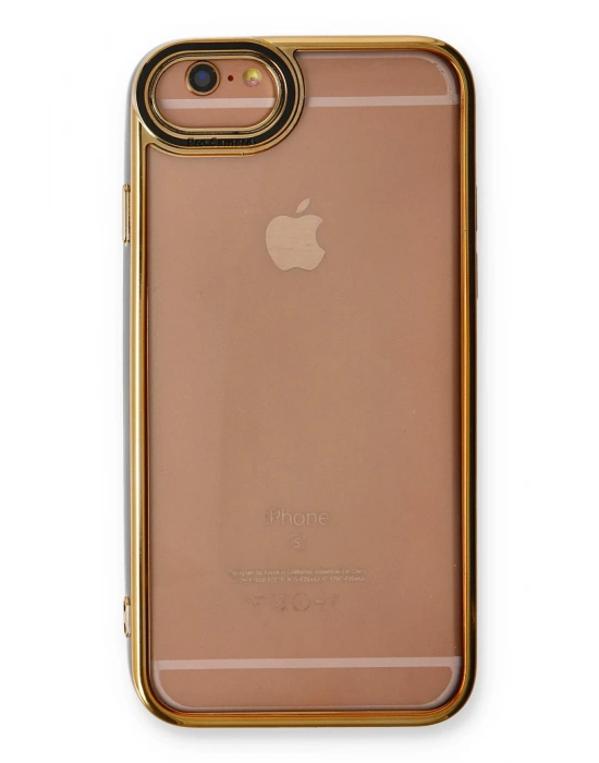 Newface iPhone 6 Kılıf Liva Lens Silikon - Siyah